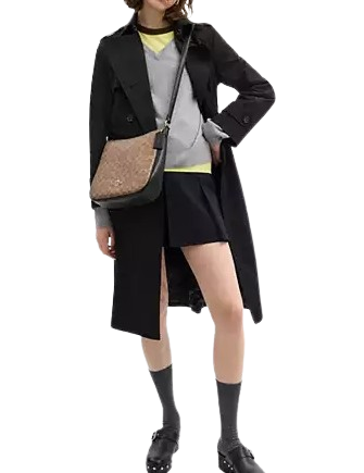 Coach Ellie File Bag In Signature Canvas