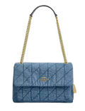 Coach Elodie Crossbody Bag In Regenerative Cotton With Quilting