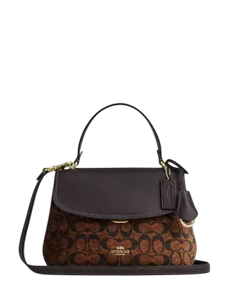 Coach Emory Top Handle Bag In Signature Chenille