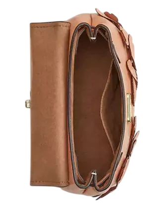 Coach Emory Top Handle Bag With Floral Applique