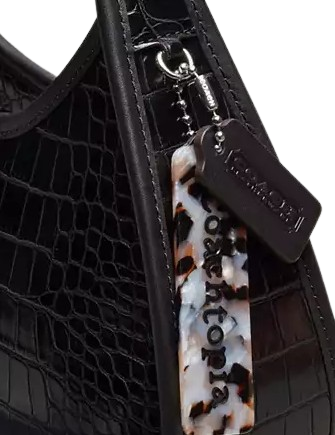 Coach Ergo Bag In Croc Embossed Coachtopia Leather