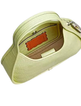 Coach Ergo Bag In Croc Embossed Coachtopia Leather