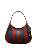 Coach Ergo Bag In Wavy Stripe Upcrafted Leather
