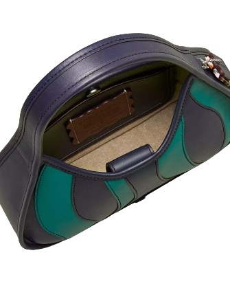 Coach Ergo Bag In Wavy Stripe Upcrafted Leather
