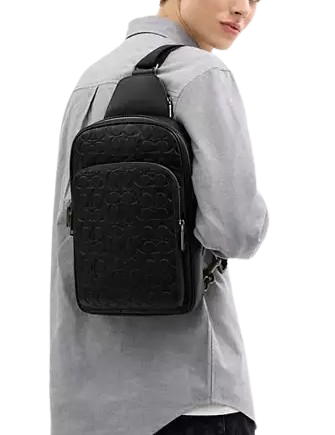 Coach Ethan Pack In Signature Leather