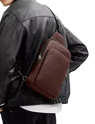 Coach Ethan Pack In Signature Leather