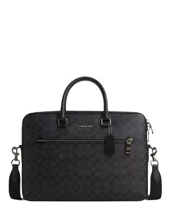 Coach Ethan Slim Brief In Signature Canvas