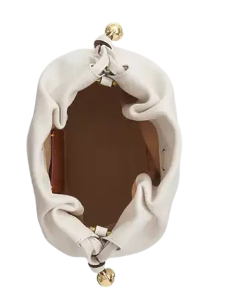 Coach Faye Mini Drawstring Bag With Ruching