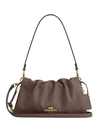 Coach Faye Shoulder Bag With Ruching