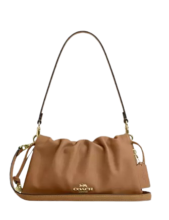 Coach Faye Shoulder Bag With Ruching