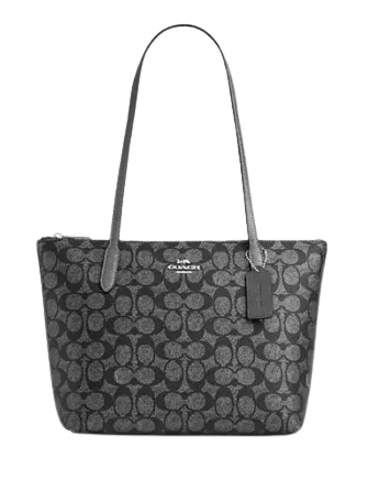 Coach Fiona Zip Tote Bag In Signature Canvas