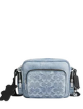Coach Fletcher Crossbody Bag In Loved Signature Denim