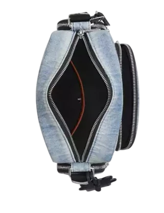 Coach Fletcher Crossbody Bag In Loved Signature Denim