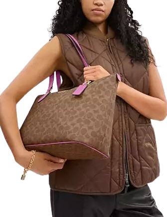 Coach Gallery Tote Bag In Signature Canvas