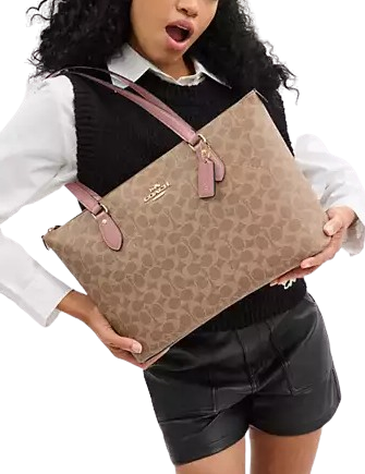 Coach Gallery Tote Bag In Signature Canvas