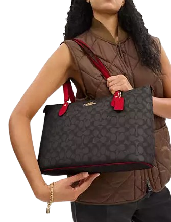 Coach Gallery Tote Bag In Signature Canvas