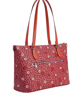 Coach Gallery Tote Bag With Floral Print