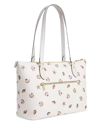 Coach Gallery Tote Bag With Shell Print