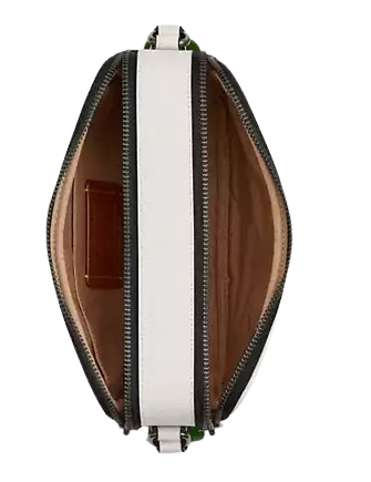 Coach Graham Crossbody Bag In Signature Canvas With Varsity Stripe