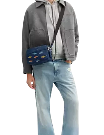 Coach Graham Crossbody Bag With Car Print