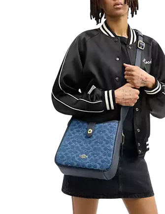 Coach Hadley Convertible Crossbody Bag In Signature Denim
