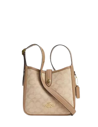 Coach Hadley Mini Crossbody Bag With Signature Canvas