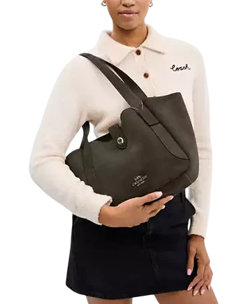 Coach Hadley Turnlock Tote Bag