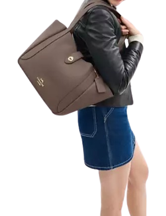 Coach Hadley Turnlock Tote Bag