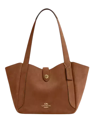 Coach Hadley Turnlock Tote Bag