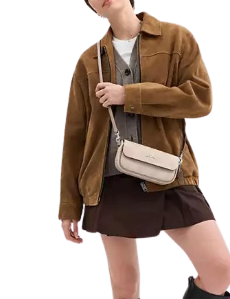 Coach Hailey Flap Bag In Signature Canvas