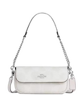 Coach Hailey Flap Bag In Signature Canvas