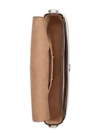 Coach Hailey Flap Bag In Signature Canvas