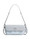 Coach Hailey Flap Bag In Sketch Signature Canvas