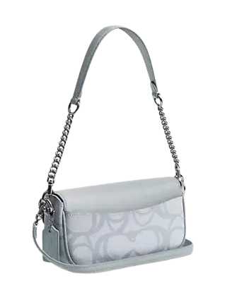 Coach Hailey Flap Bag In Sketch Signature Canvas