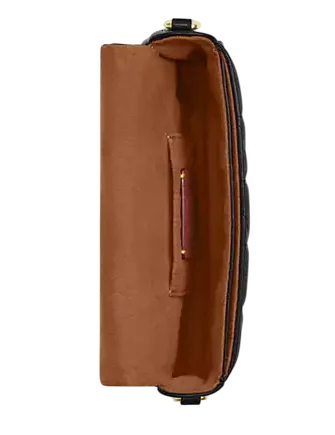 Coach Hailey Flap Bag With Quilting