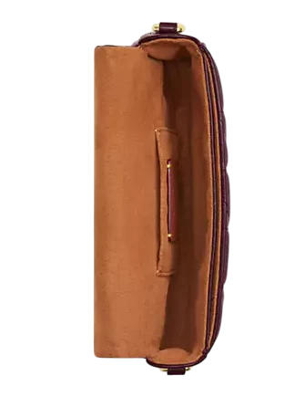 Coach Hailey Flap Bag With Quilting