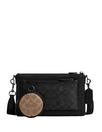 Coach Holden Crossbody In Blocked Signature Canvas