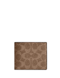 Coach Id Billfold Wallet In Signature Canvas
