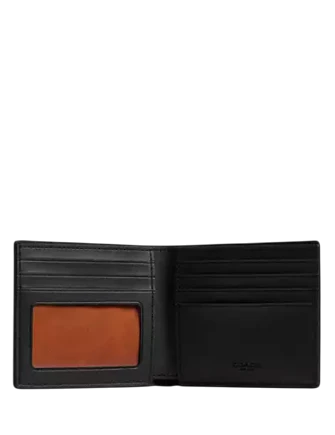 Coach Id Billfold Wallet In Signature Canvas