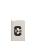 Coach Id Card Wallet With Varsity Motif