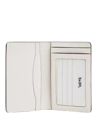 Coach Id Card Wallet With Varsity Motif