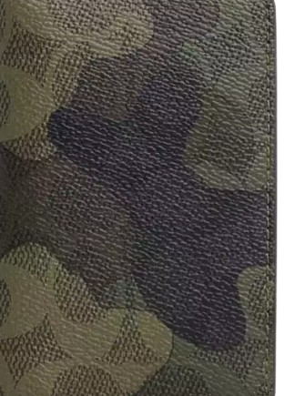 Coach Id Wallet In Signature Camo Print