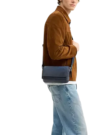 Coach Jack Small Flap Crossbody Bag In Ombre Signature Canvas