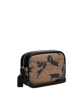 Coach Jamie Camera Bag In Signature Canvas With Bow Print