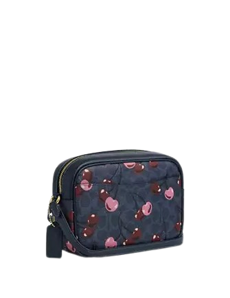 Coach Jamie Camera Bag In Signature Canvas With Cherry Print