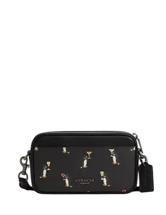 Coach Jayden Crossbody Bag With Penguin Print