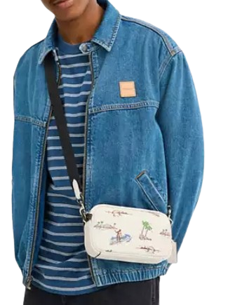 Coach Jayden Crossbody Bag With Surf Print
