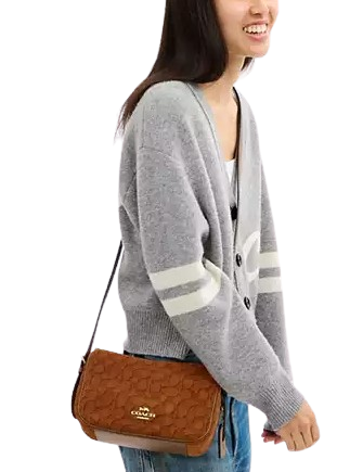 Coach Kailey Shoulder Bag In Signature Suede