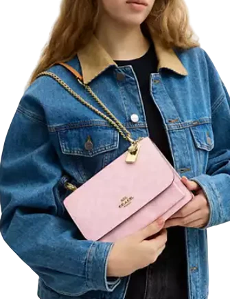 Coach Klare Crossbody Bag In Signature Canvas With Charms