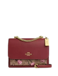 Coach Klare Crossbody Bag In Signature Canvas With Cherry Print